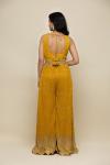 Mustard Yellow Georegette Jumpsuit