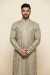 Moss Green Silk Kurta Set