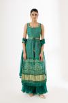 Emerald Green Sharara Suit