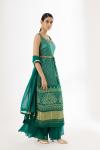 Emerald Green Sharara Suit