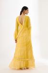 Canary Yellow Anarkali