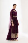 Plum Sharara Suit