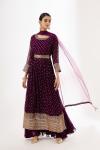 Plum Sharara Suit