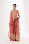 Rouge Peach Sharara Suit