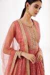 Rouge Peach Sharara Suit