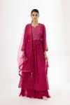 Rani Pink Sharara Suit