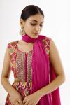 Royal Pink Bandej Sharara Suit