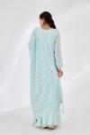 Sky Blue Sharara Set