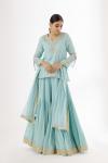 Sea Green Sharara Suit