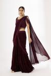 Red Wine Drape Garara