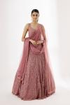 Peach Blush Anarkali