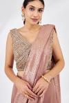 Powder Blush Drape Saree