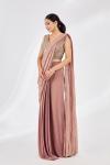 Powder Blush Drape Saree