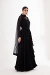 Stellar Black Anarkali