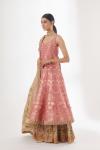 Creme Pink Anarkali