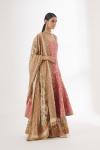 Creme Pink Anarkali