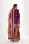 Rich Plum Garara Suit