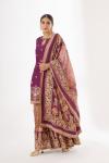 Rich Plum Garara Suit