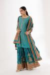 Siren Green Garara Suit