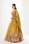 Yellow Mustard Silk Lehenga