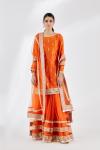 Tangerine Orange Garara Suit