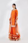 Tangerine Orange Garara Suit