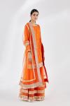 Tangerine Orange Garara Suit