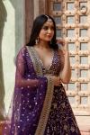 Rich Plum   Lehenga