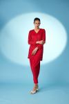 MEDHA BATRA - Berry Red Co ord