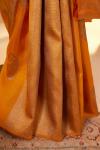 Mustard Kanjivaram Silk Saree