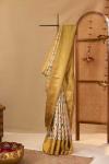 Silver Tissue Silk Saree