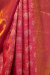 Capricious Pink Kanjivaram Silk Saree