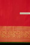 Amber Yellow Kanjivaram Silk Saree