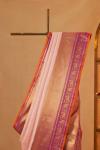 Baby Pink Kanjivaram Silk Saree