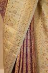 Lavender Uppada silk saree