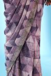 Galactic Purple Drape Saree