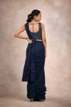 Evening Blue Drape Saree