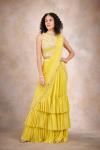 Primerose Yellow Drape Saree