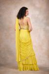 Primerose Yellow Drape Saree