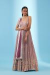 Old Rose Georgette Anarkali