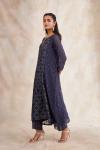 Indian Blue Bandhani Suit Set