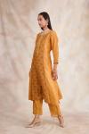 Raw Mustard Bandhani Suit Set