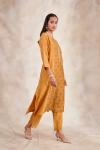 Raw Mustard Bandhani Suit Set