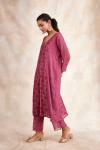 Onion Pink Bandhani Suit Set