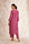 Onion Pink Bandhani Suit Set