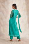 Sea Green Angrakha Suit Set