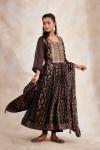 Soil Brown Ajrakh Suit Set