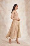 Beige Angrakha Suit Set