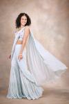 Baby Blue Drape Garara