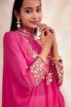 Fuchsia Pink Kaftan Set